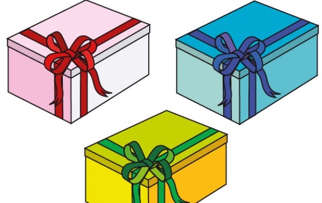 Christmas gift wrapping color boxes about Gift Shopping