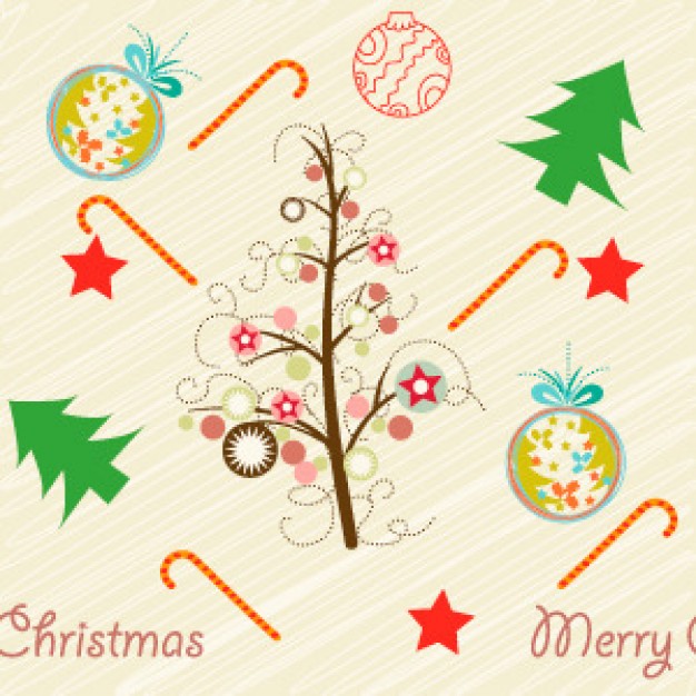 Christmas Glade elements about holiday Opinions pink background