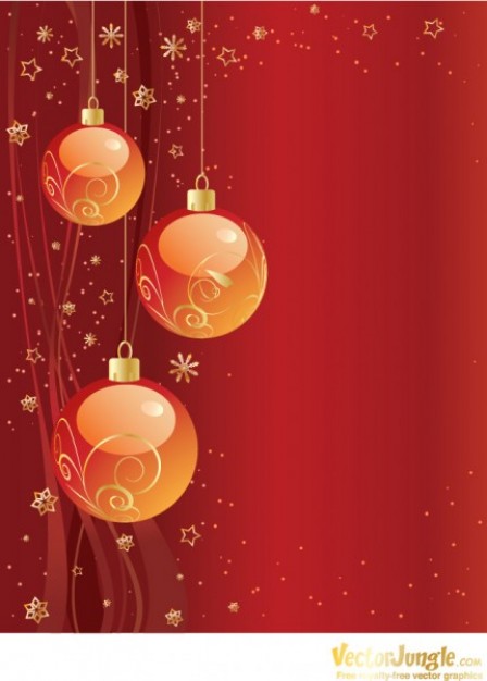 Christmas Holiday balls on starry red background about Snowflake Opinions