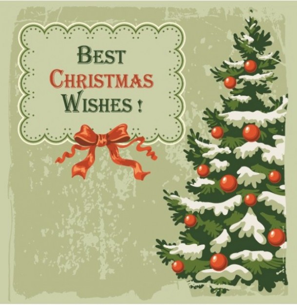 Christmas holiday greeting card pack about Christmas tree Mistletoe