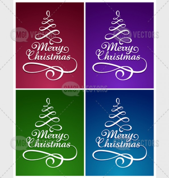 Christmas Holidays lettering about Opinions Religious with different color style