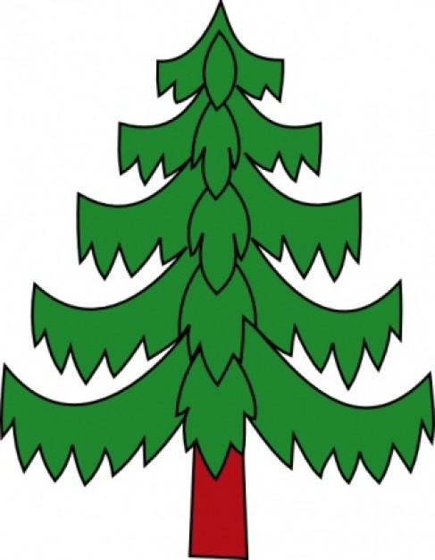 Christmas pine tree about Killarney Tree doodle