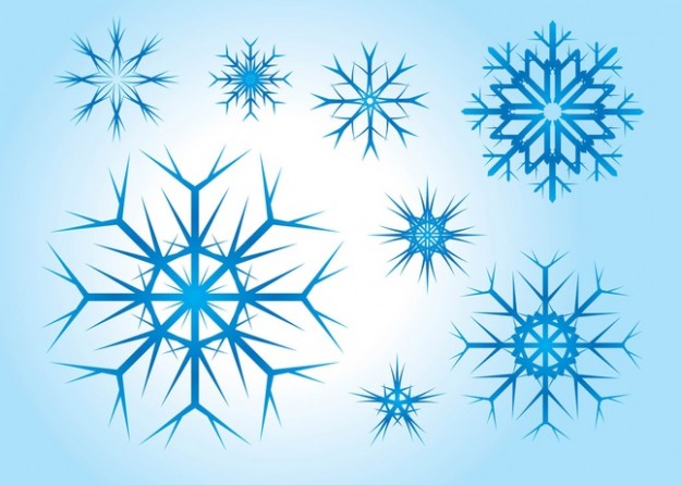 Christmas Snowflake vectors about Arts