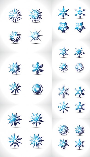 Christmas special Snowflake about winter elements