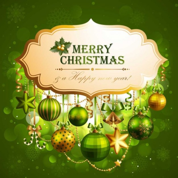 Christmas the Holidays exquisite christmas theme elements material about Opinions card design