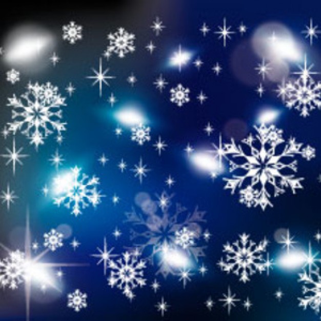 cold Military winter graphic about snowflakes blue background