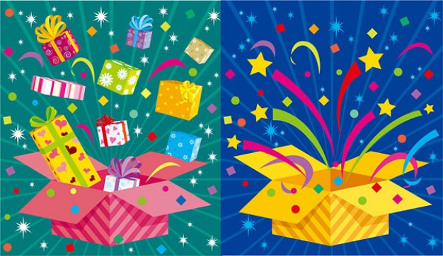 Gift fun Christmas holiday gifts material about firework and gift