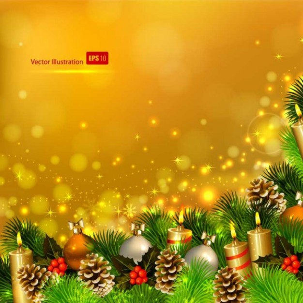 golden style Christmas tree exquisite christmas theme elements about Pine holiday