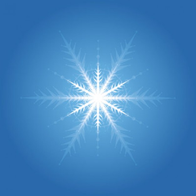 illuminated Christmas snowflake material about Flashlight Snowflake