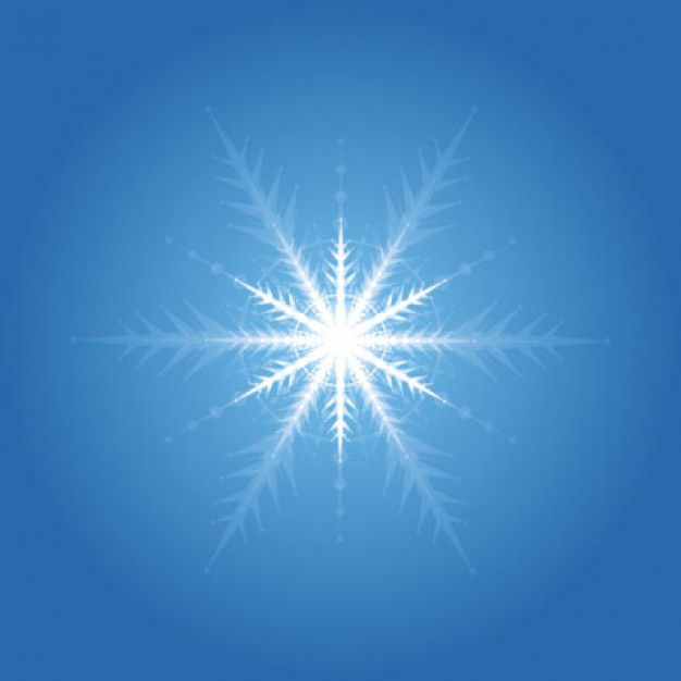 illuminated Christmas snowflake material about Flashlight Snowflake