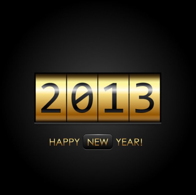 New Year the Holidays trend of background material about dark background