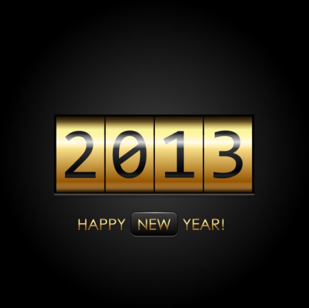 New Year the Holidays trend of background material about dark background
