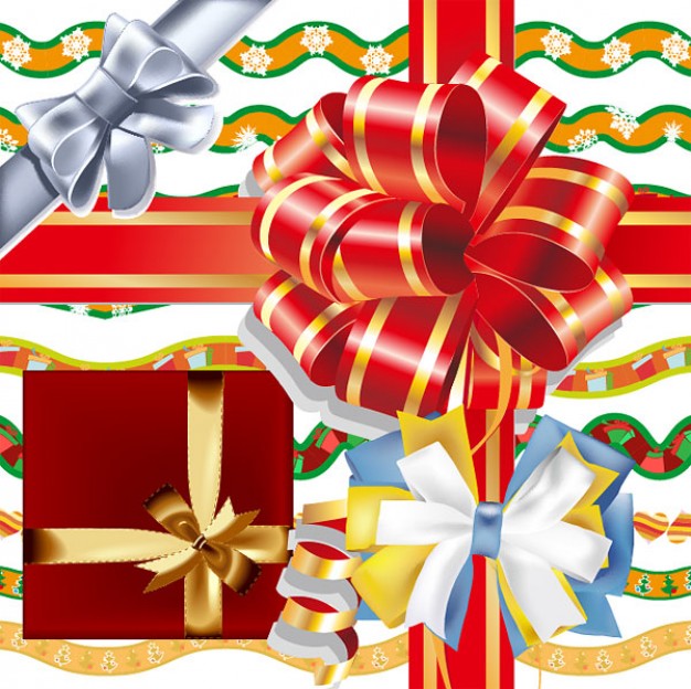 Ribbon Christmas ribbon bow material about Business Consumer Goods and Services