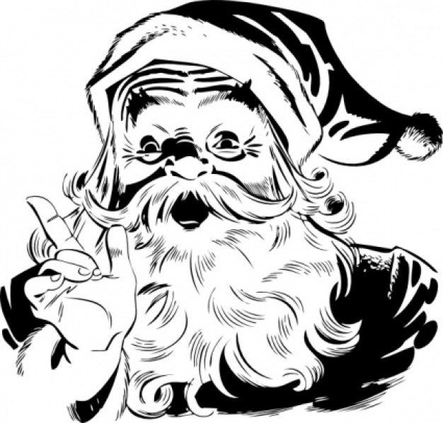 Santa Claus Christmas clip art about Christmas character