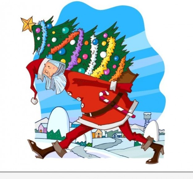 Santa Claus santa Christmas claus clip about Holidays gift scene