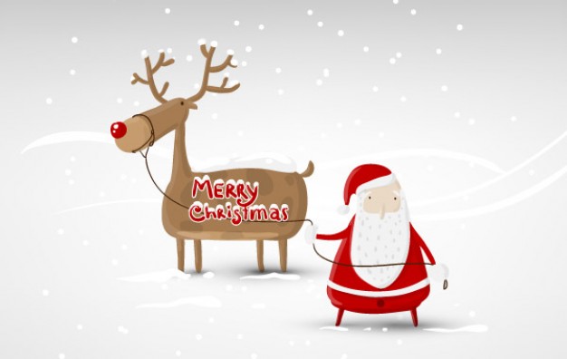 Santa Claus santa Christmas claus design about deer Holiday Claus