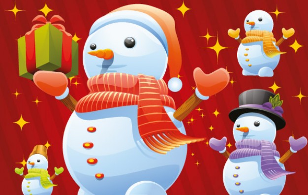 Snowman 3d Christmas vectors about Frozen Christmas Holidays