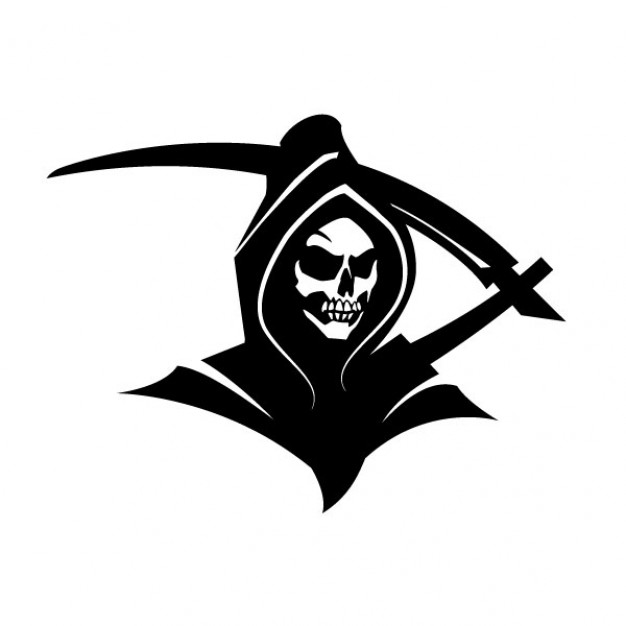 black death grim reaper clip art