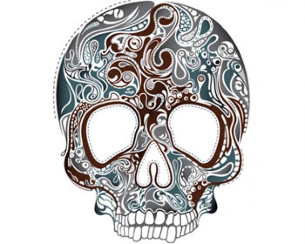 Arts stock Illustration skull with white background about Skull art