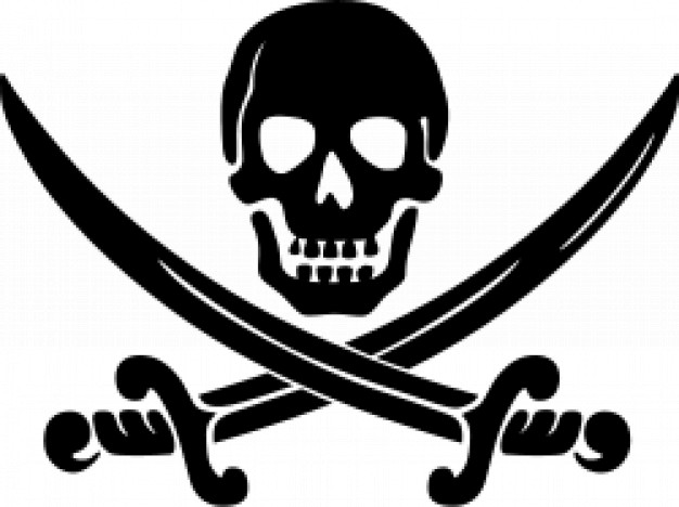 Calico Jack calico Piracy jack pirate logo with sword about Caribbean Benjamin Hornigold