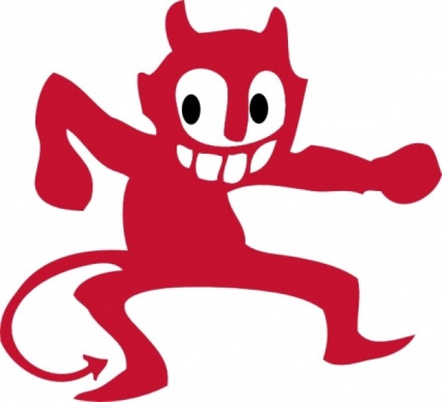 Clip art dancing Graphics devil about Retailers Black and White