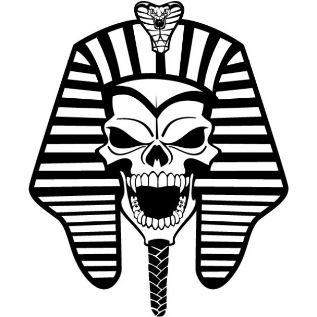 Egypt ancient Ancient Egypt pharaoh skull illustration about Pharaoh Akhenaten