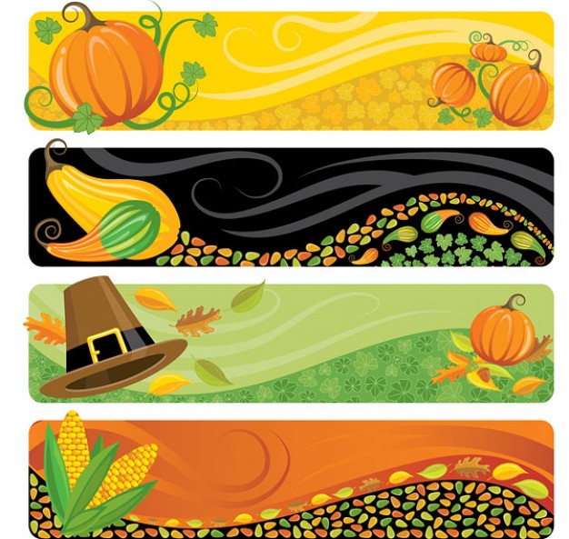 fresh pumpkin corn illustration background with wave nature background