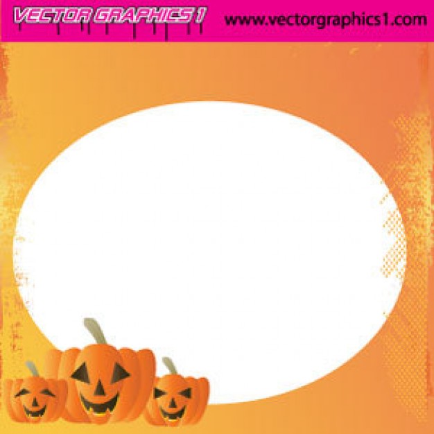 Greeting card halloween Holiday art greeting card with orange background about Christmas Facebook