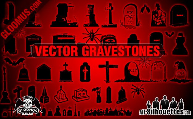 Halloween gravestones Headstone with red background about Holidays Opinions