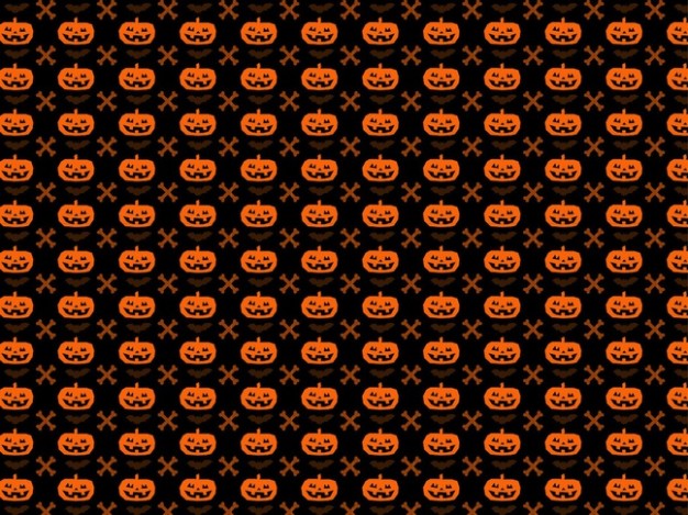 Halloween Pumpkin seamless pattern background with about Jack o Lantern Holidays