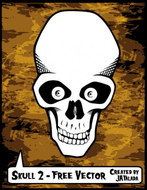Skull drawing Arts of a skull with brown mist background about Catholic Church Drawing